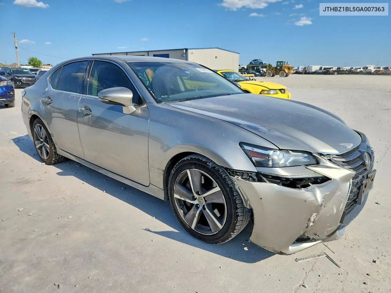 2016 Lexus Gs 350 Base VIN: JTHBZ1BL5GA007363 Lot: 60289796