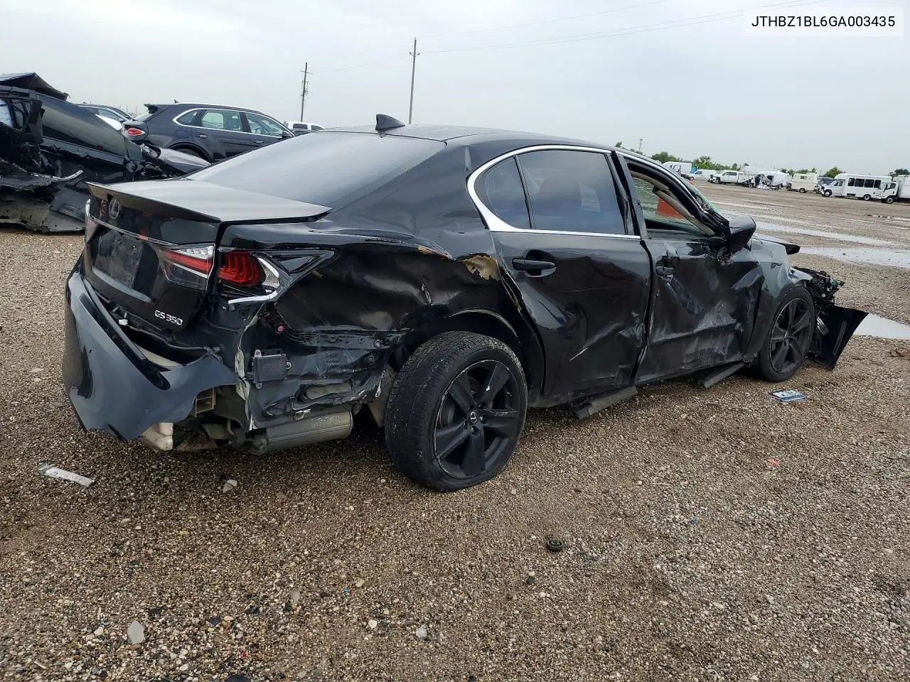 2016 Lexus Gs 350 Base VIN: JTHBZ1BL6GA003435 Lot: 61053806