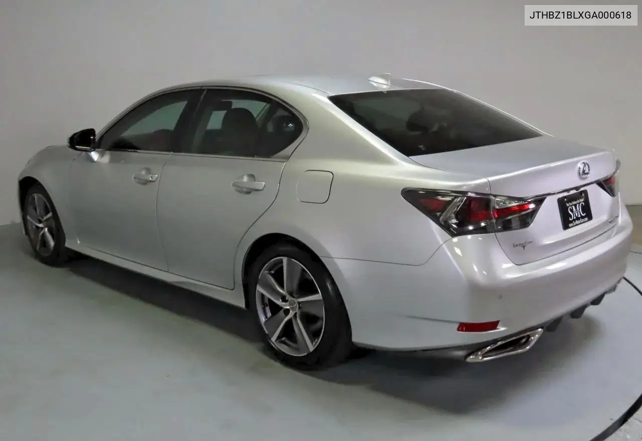 JTHBZ1BLXGA000618 2016 Lexus Gs 350 Base