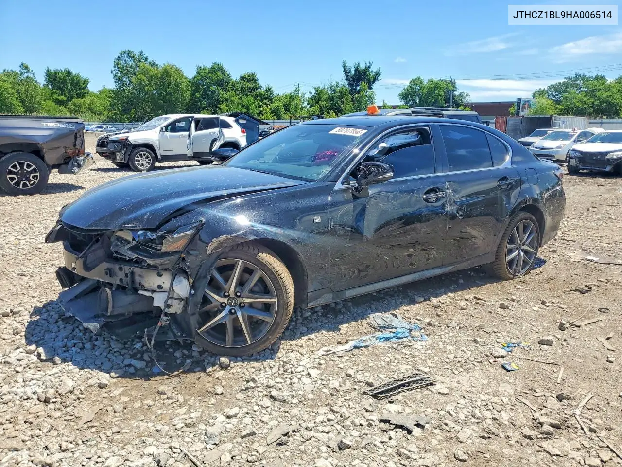 2017 Lexus Gs 350 F Sport VIN: JTHCZ1BL9HA006514 Lot: 58207056