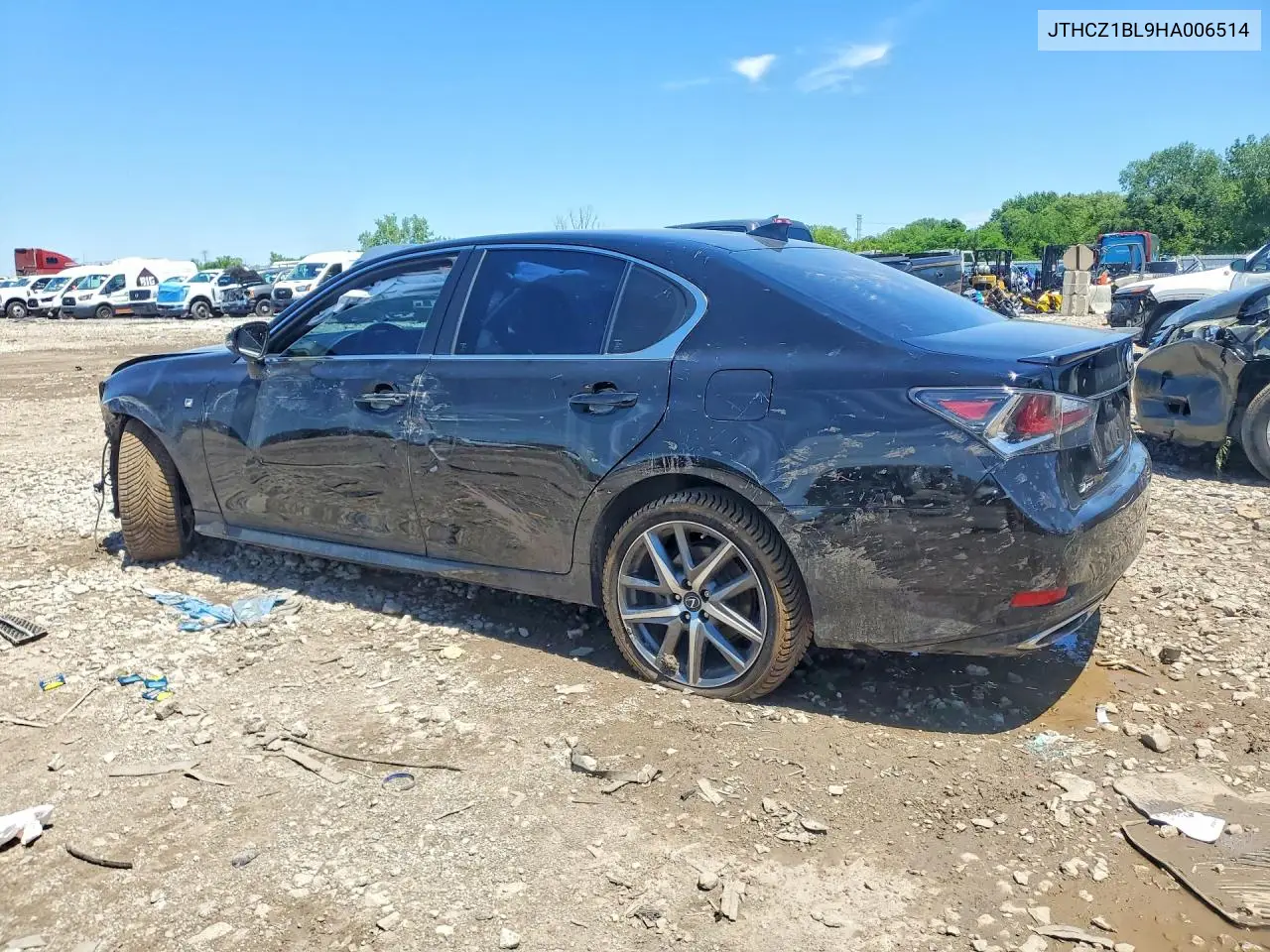 2017 Lexus Gs 350 F Sport VIN: JTHCZ1BL9HA006514 Lot: 58207056