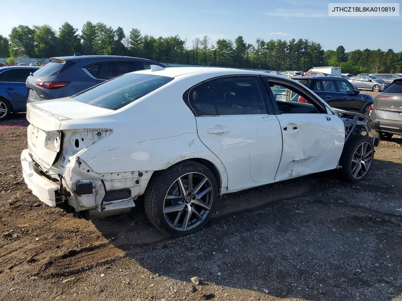 2019 Lexus Gs 350 F Sport VIN: JTHCZ1BL8KA010819 Lot: 56489256