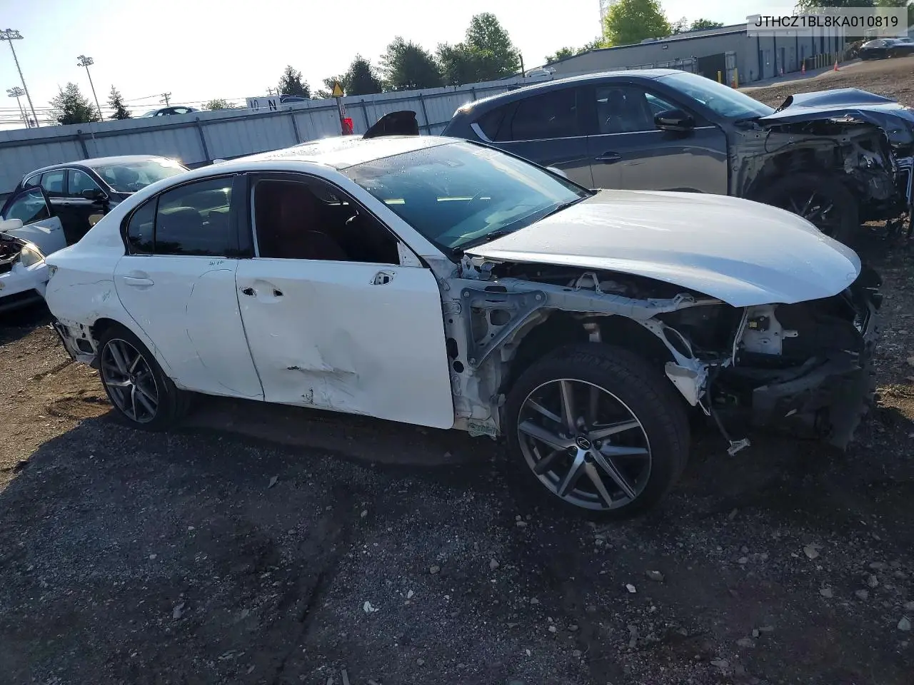 2019 Lexus Gs 350 F Sport VIN: JTHCZ1BL8KA010819 Lot: 56489256