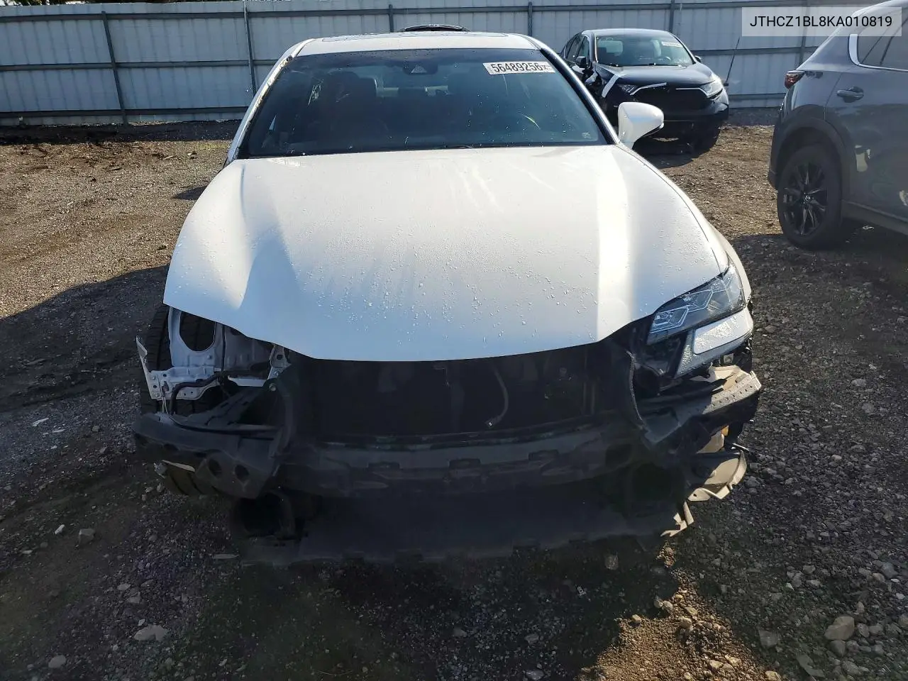 2019 Lexus Gs 350 F Sport VIN: JTHCZ1BL8KA010819 Lot: 56489256