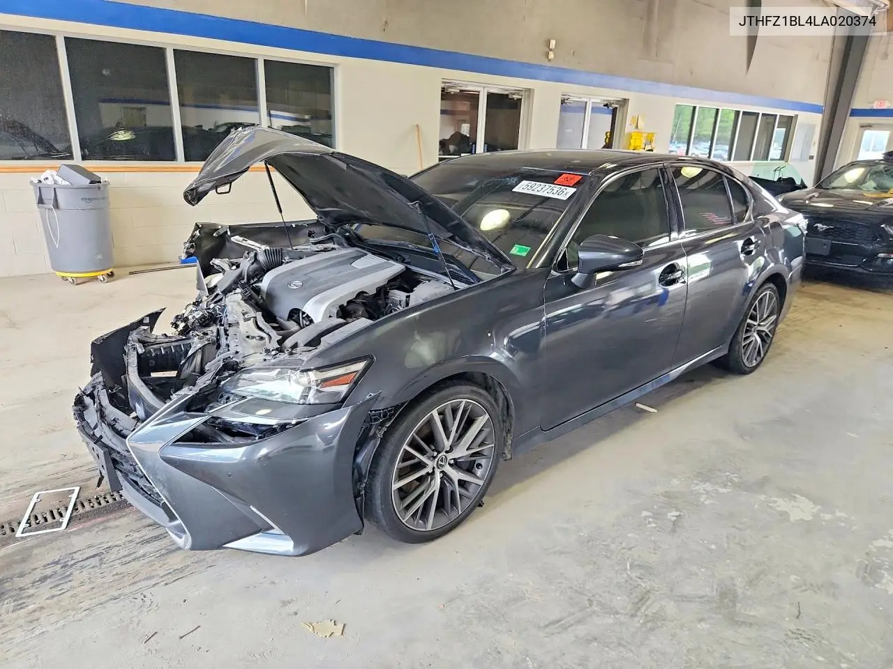 2020 Lexus Gs 350 Base VIN: JTHFZ1BL4LA020374 Lot: 59237536