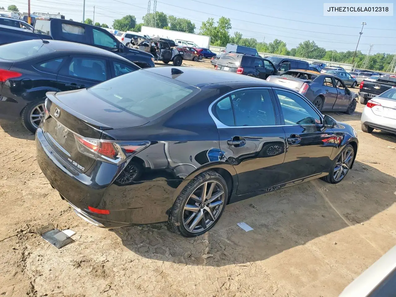 2020 Lexus Gs 350 F Sport VIN: JTHEZ1CL6LA012318 Lot: 59253816