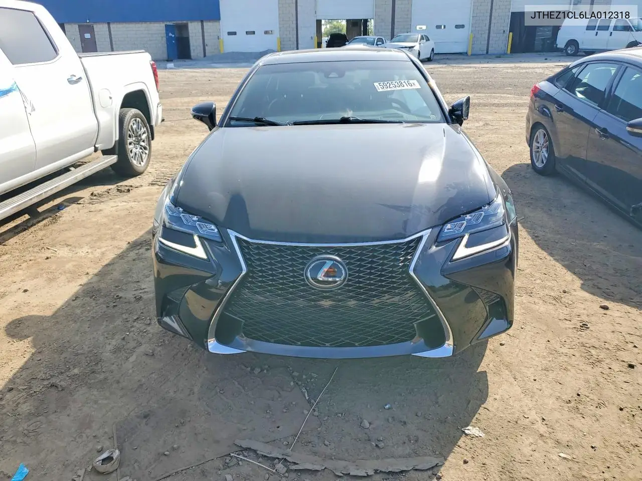 2020 Lexus Gs 350 F Sport VIN: JTHEZ1CL6LA012318 Lot: 59253816