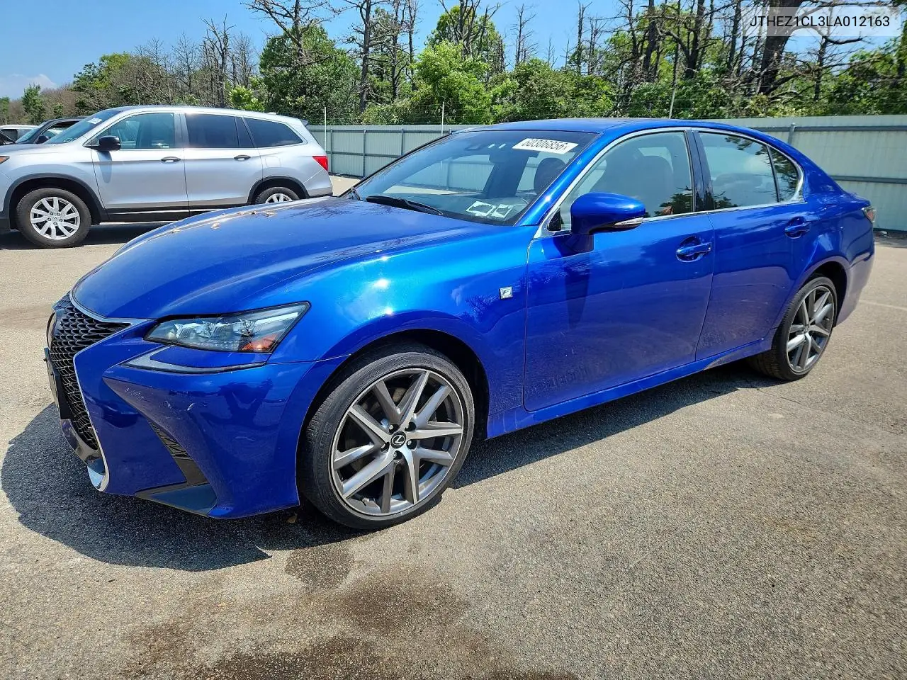 2020 Lexus Gs 350 F Sport VIN: JTHEZ1CL3LA012163 Lot: 60306856