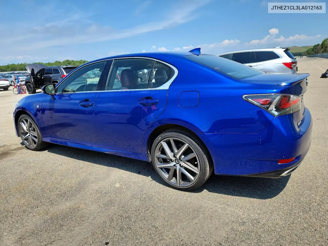 2020 Lexus Gs 350 F Sport VIN: JTHEZ1CL3LA012163 Lot: 60306856