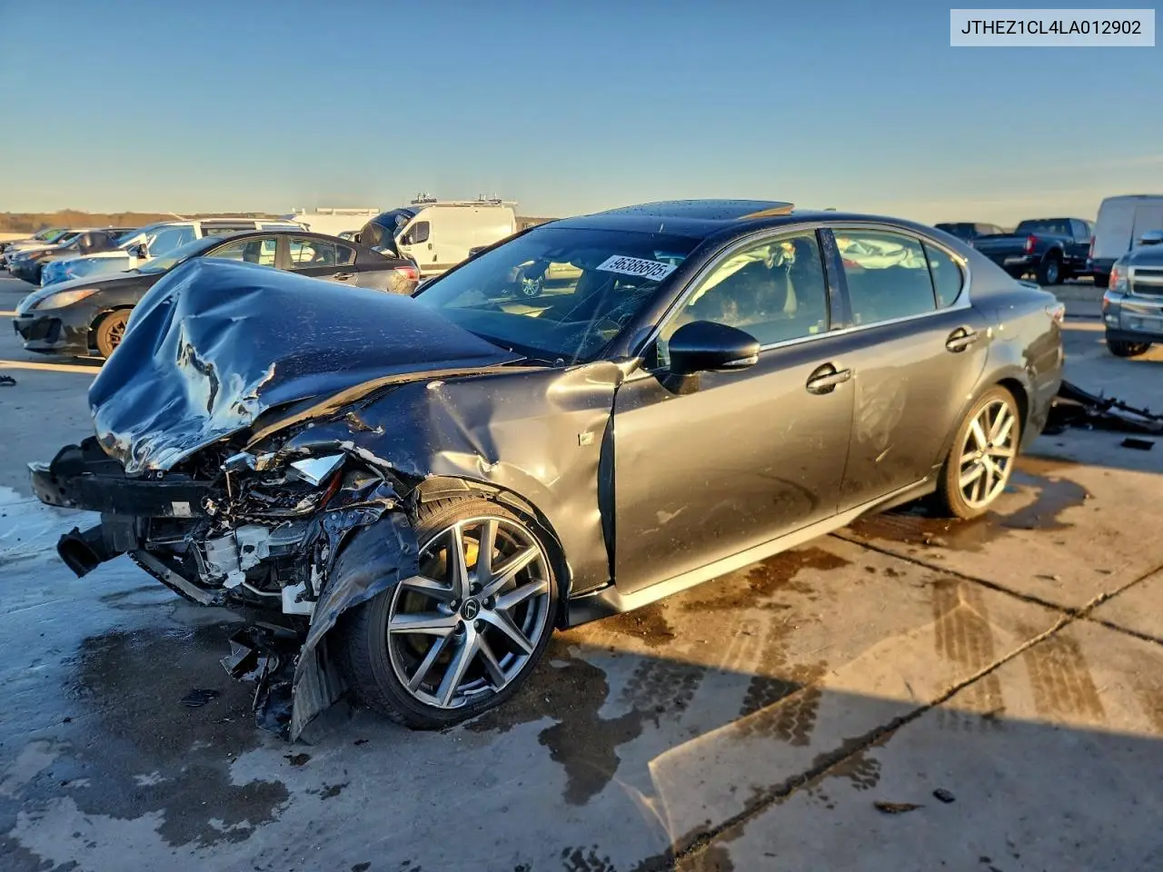 JTHEZ1CL4LA012902 2020 Lexus Gs 350 F Sport
