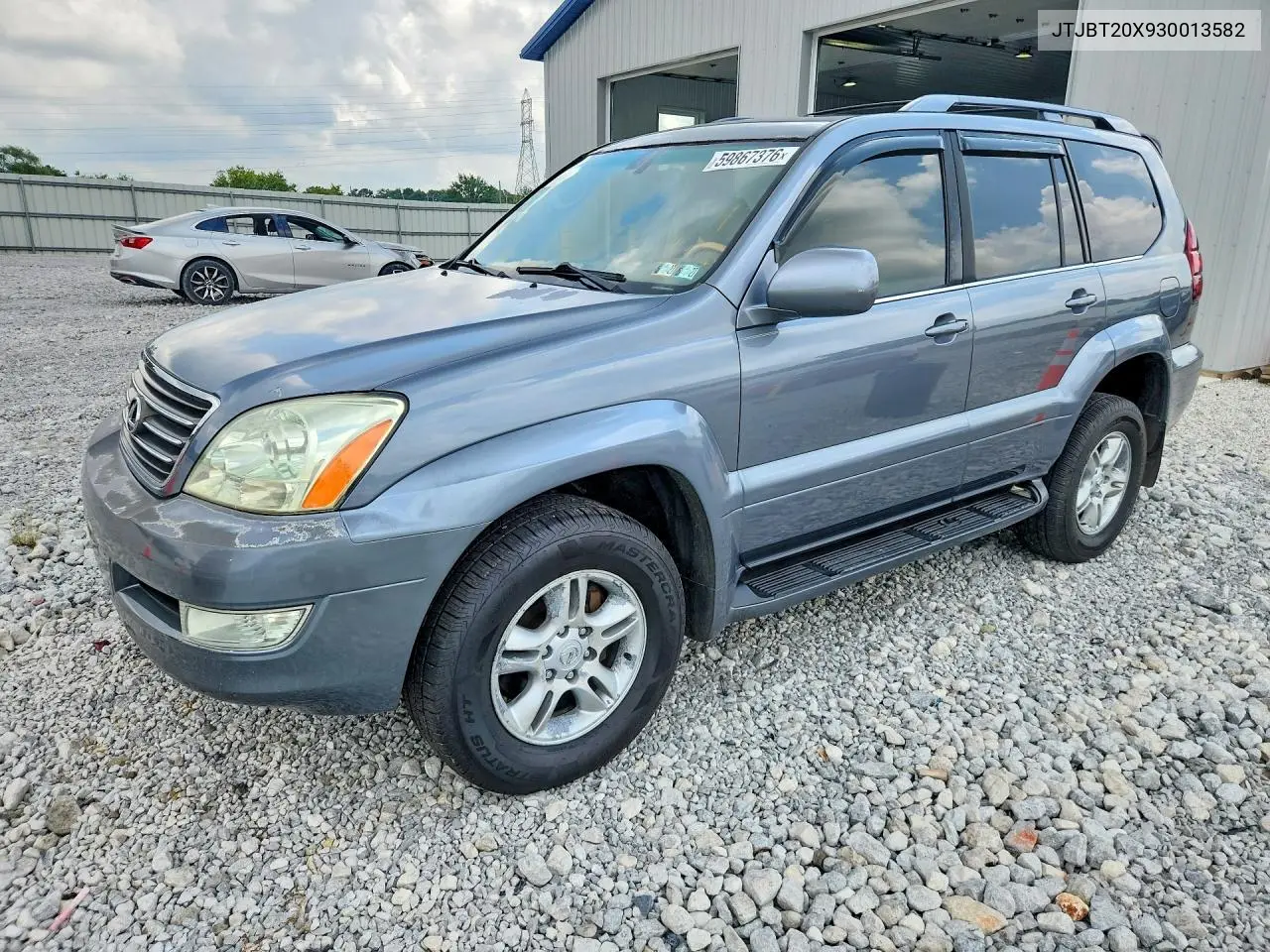 2003 Lexus Gx 470 VIN: JTJBT20X930013582 Lot: 59867376