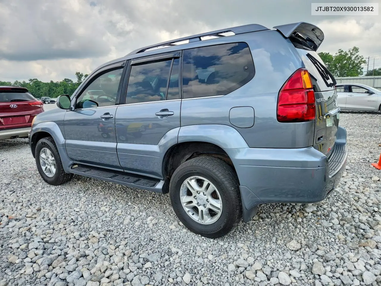2003 Lexus Gx 470 VIN: JTJBT20X930013582 Lot: 59867376