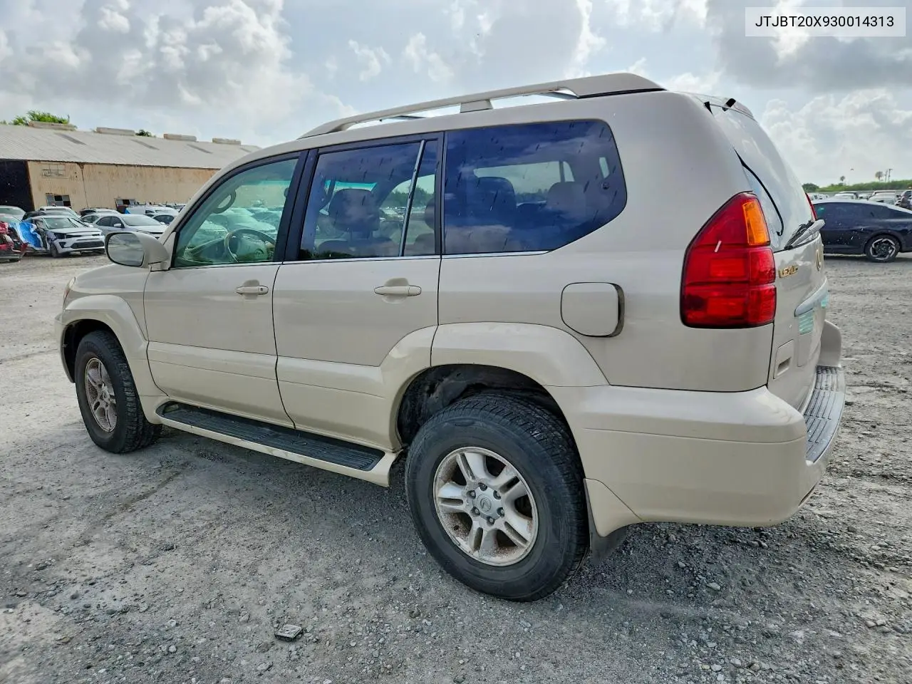 2003 Lexus Gx 470 VIN: JTJBT20X930014313 Lot: 60806696