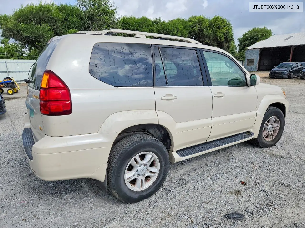 2003 Lexus Gx 470 VIN: JTJBT20X930014313 Lot: 60806696
