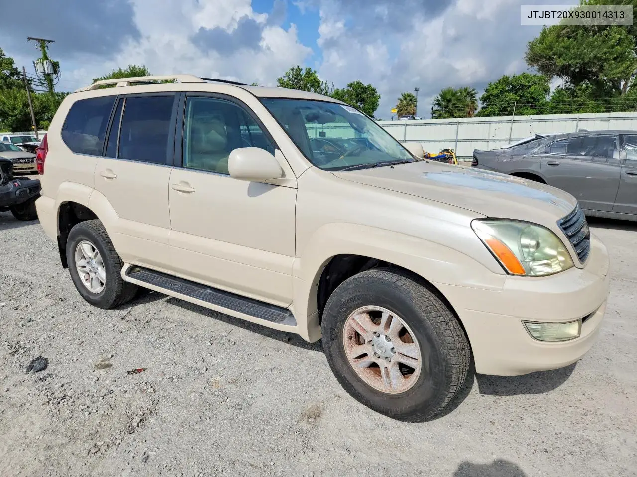 2003 Lexus Gx 470 VIN: JTJBT20X930014313 Lot: 60806696