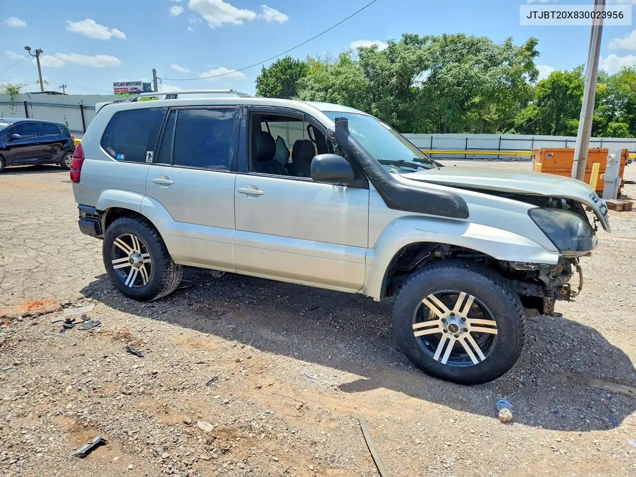 2003 Lexus Gx 470 VIN: JTJBT20X830023956 Lot: 61447736
