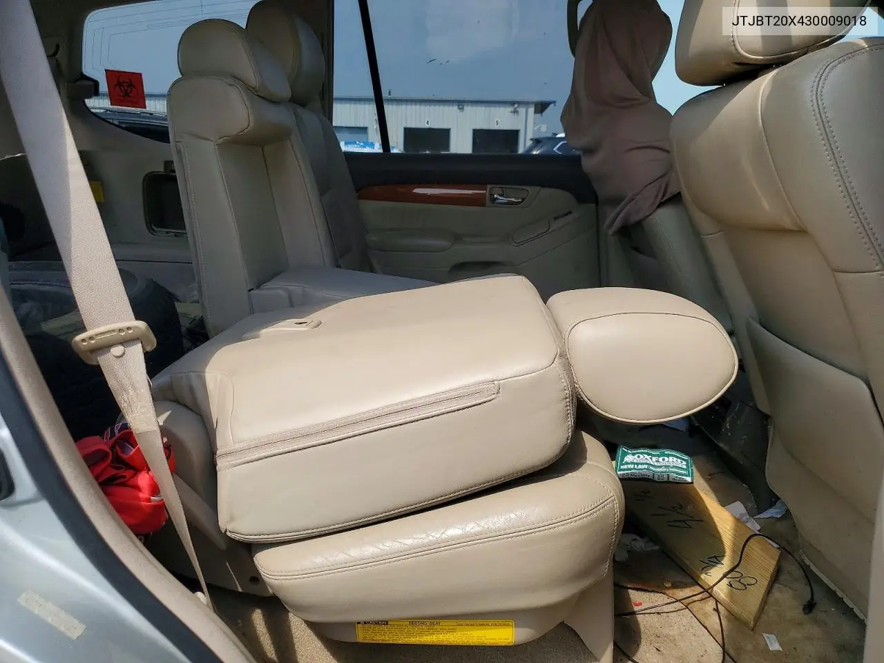 2003 Lexus Gx 470 VIN: JTJBT20X430009018 Lot: 61673316