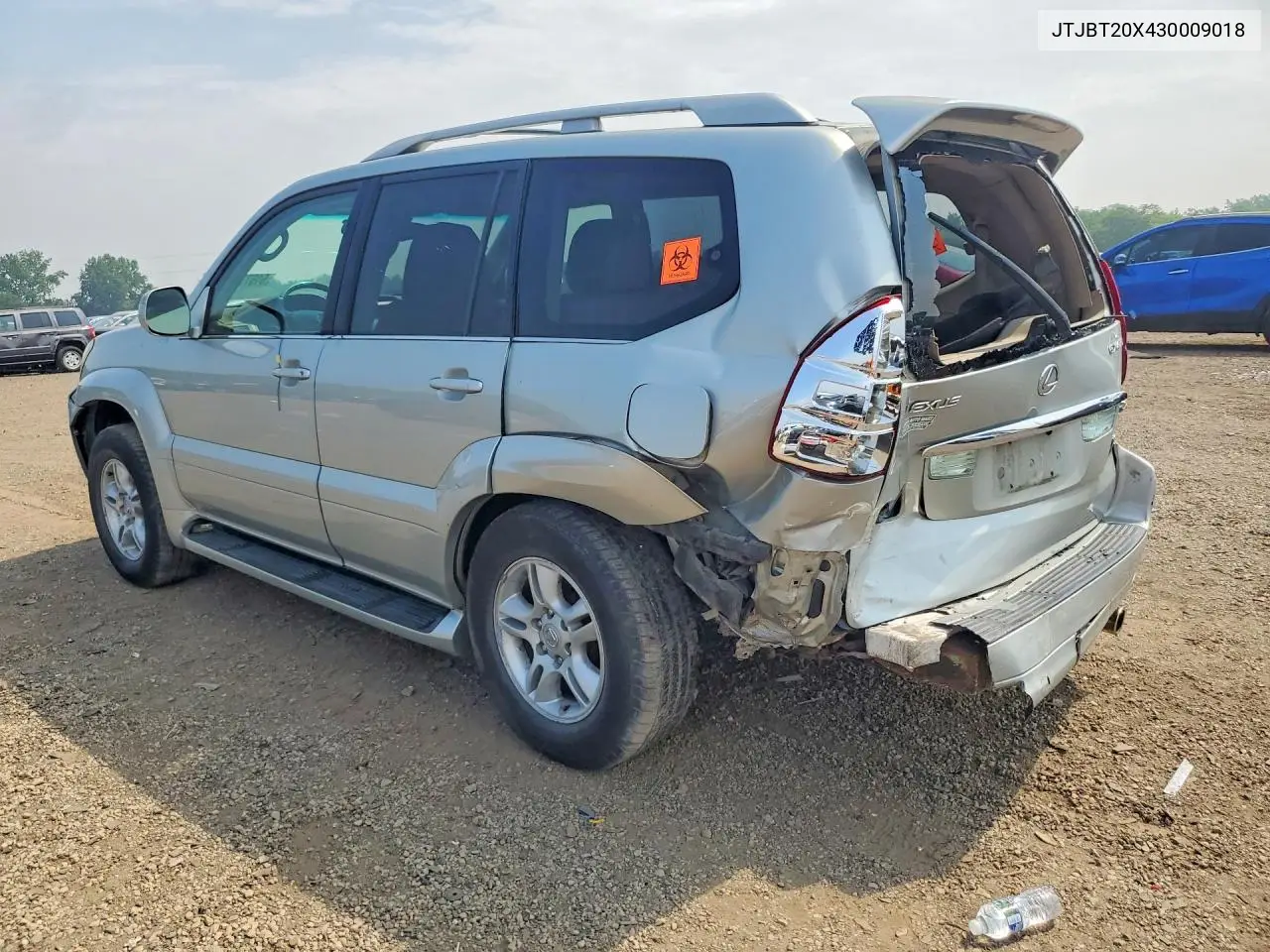 2003 Lexus Gx 470 VIN: JTJBT20X430009018 Lot: 61673316