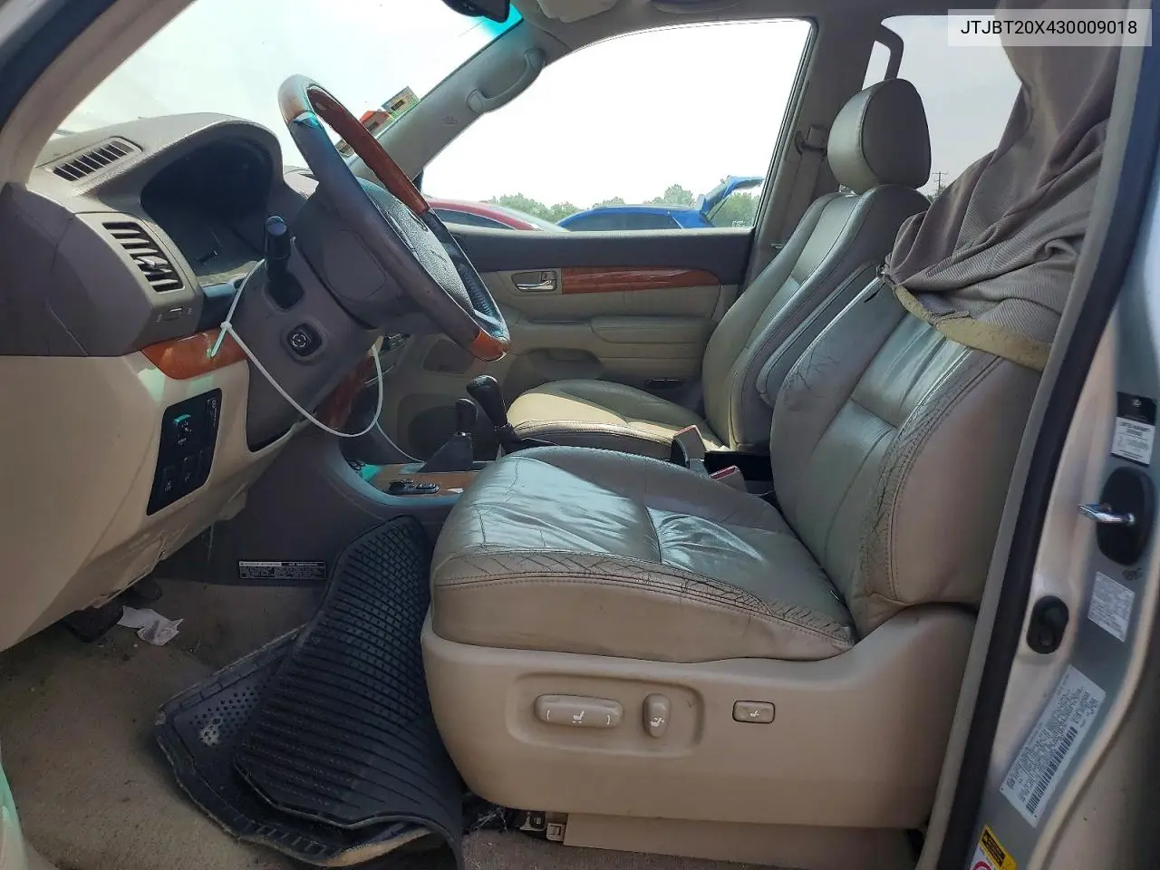 2003 Lexus Gx 470 VIN: JTJBT20X430009018 Lot: 61673316