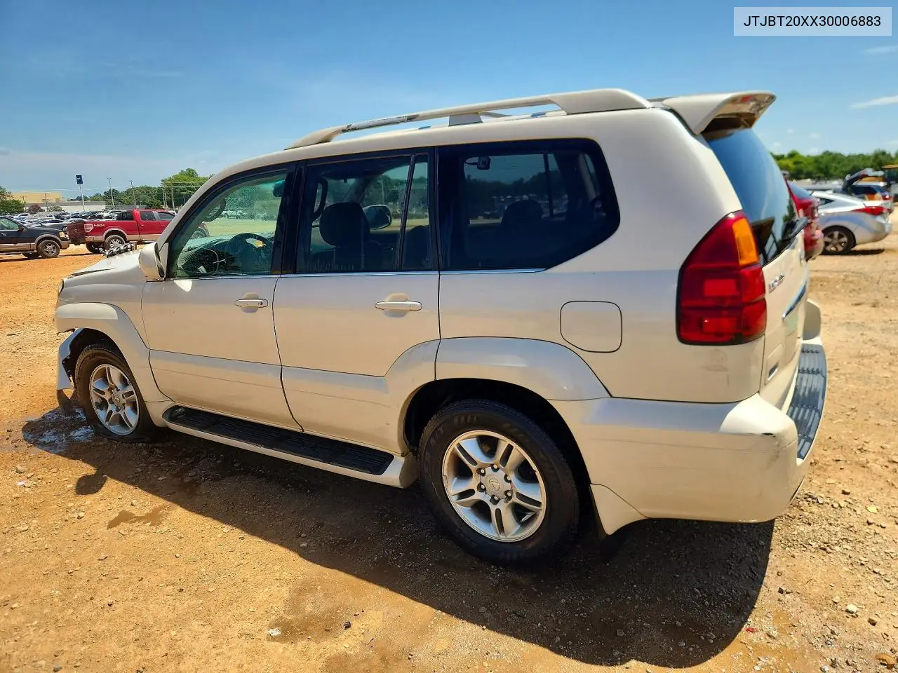 2003 Lexus Gx 470 VIN: JTJBT20XX30006883 Lot: 61902736