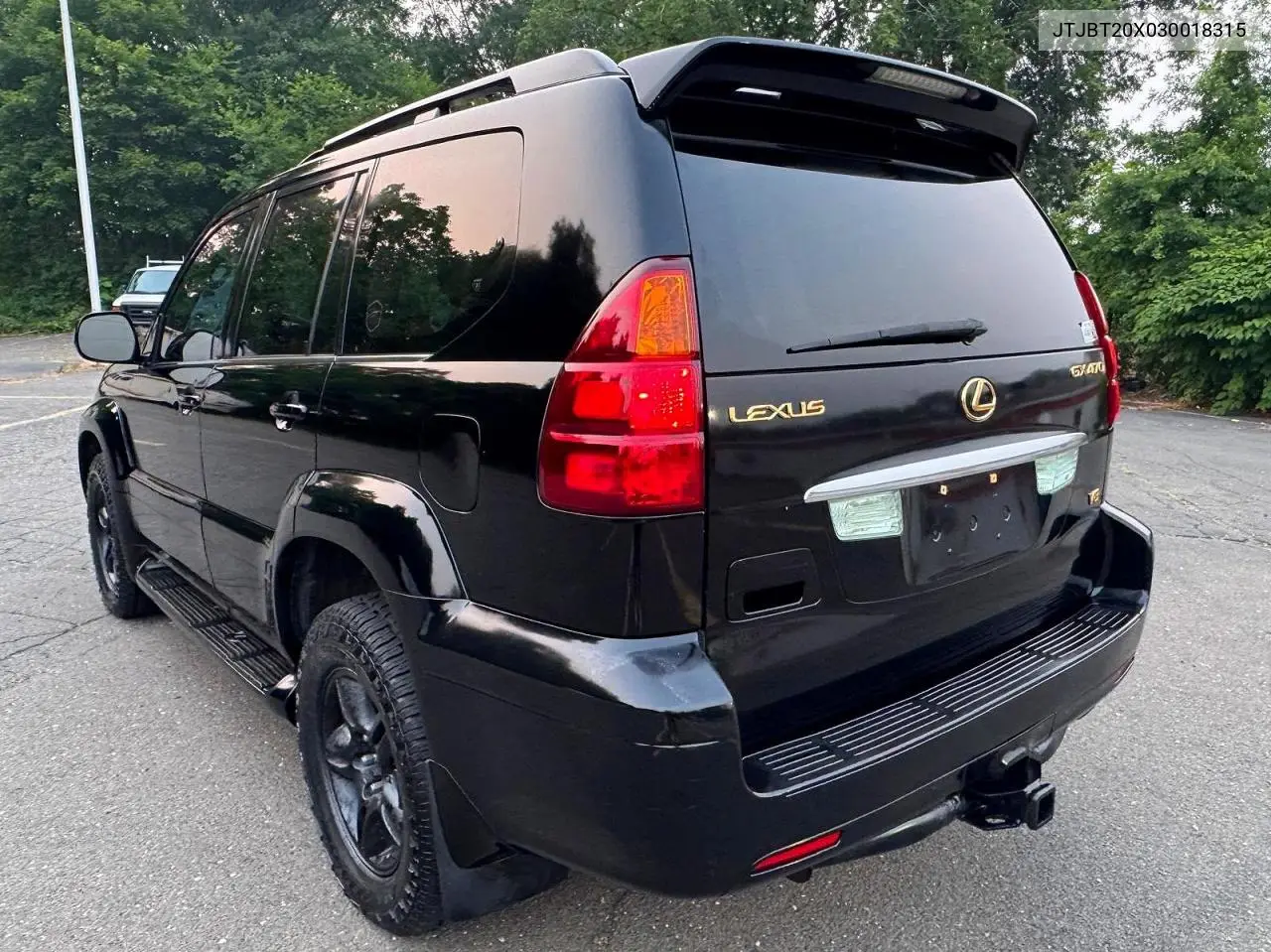 2003 Lexus Gx 470 VIN: JTJBT20X030018315 Lot: 61908936