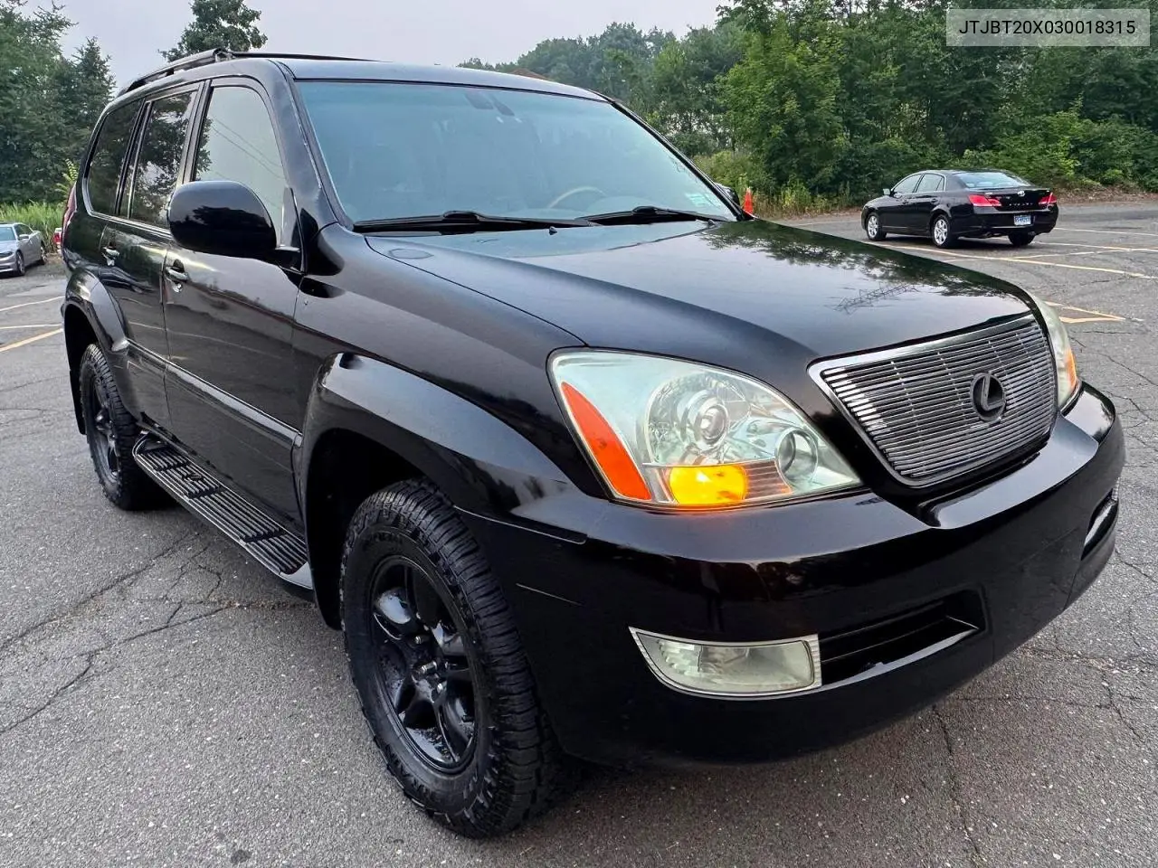 2003 Lexus Gx 470 VIN: JTJBT20X030018315 Lot: 61908936