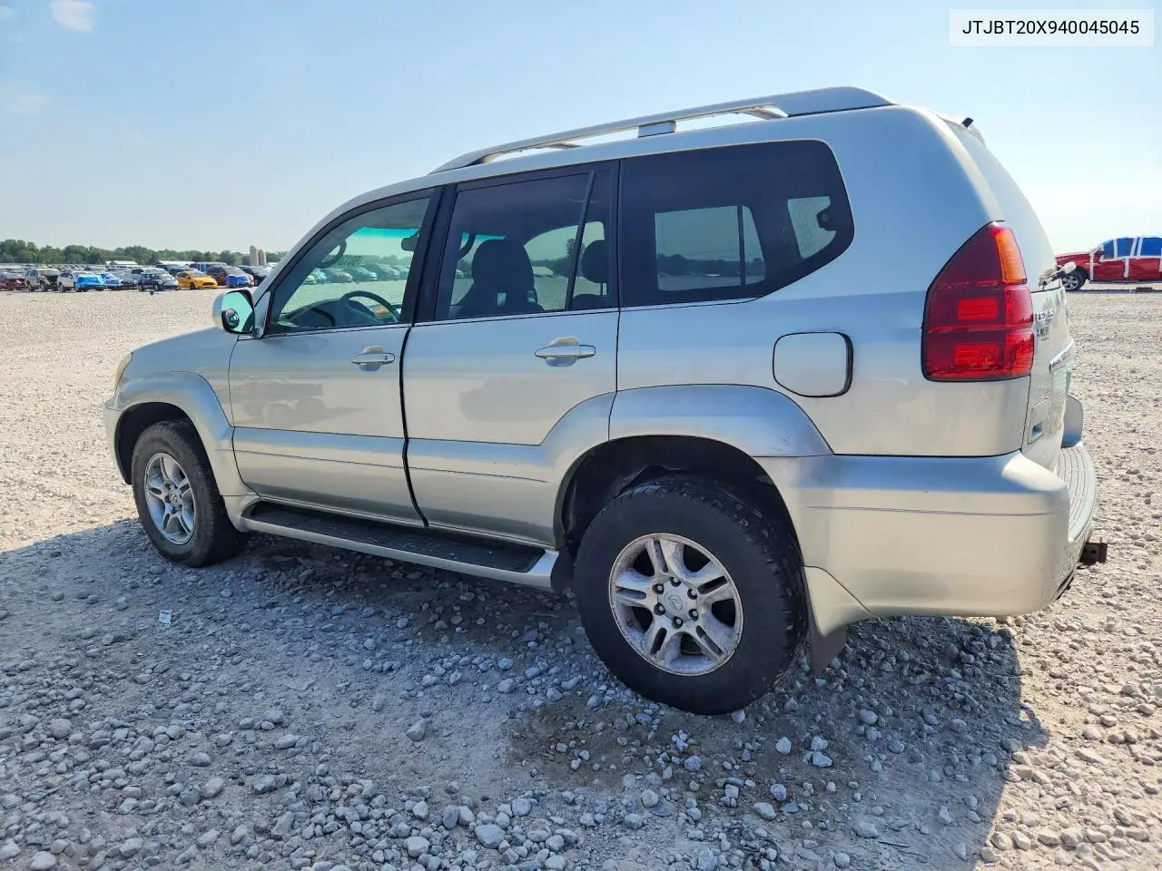 2004 Lexus Gx 470 VIN: JTJBT20X940045045 Lot: 60136596