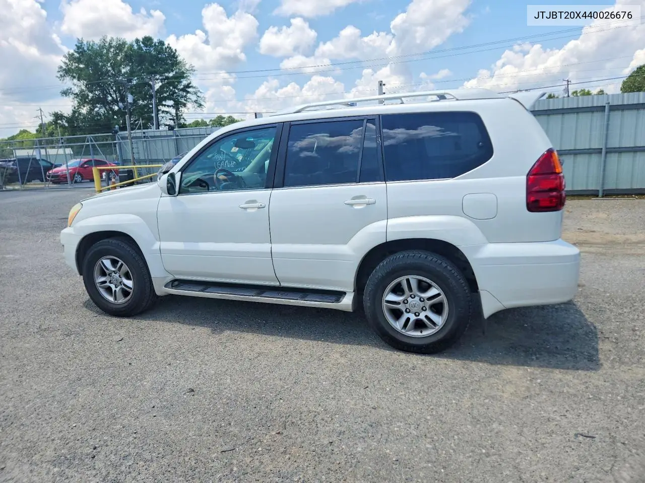 2004 Lexus Gx 470 VIN: JTJBT20X440026676 Lot: 60271676