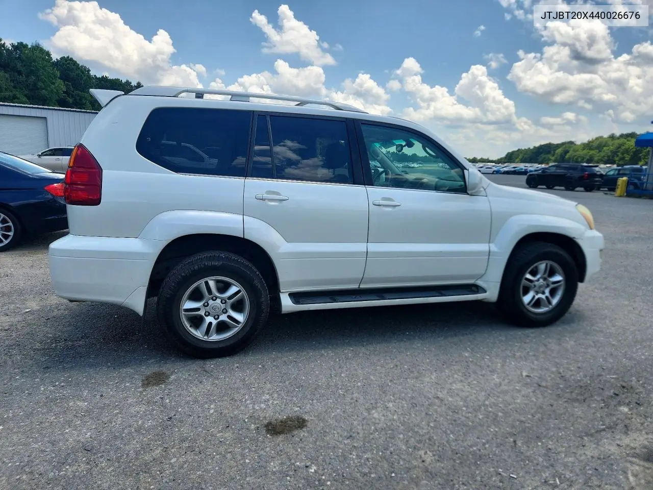2004 Lexus Gx 470 VIN: JTJBT20X440026676 Lot: 60271676