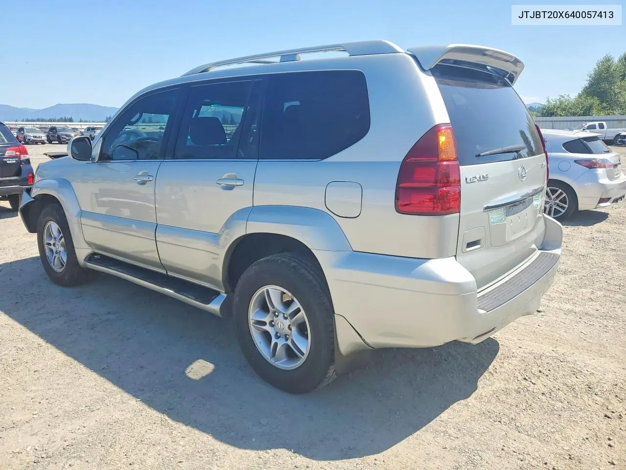 2004 Lexus Gx 470 VIN: JTJBT20X640057413 Lot: 60710886