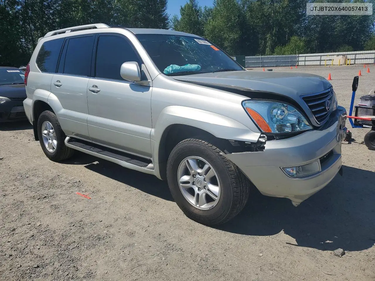 2004 Lexus Gx 470 VIN: JTJBT20X640057413 Lot: 60710886