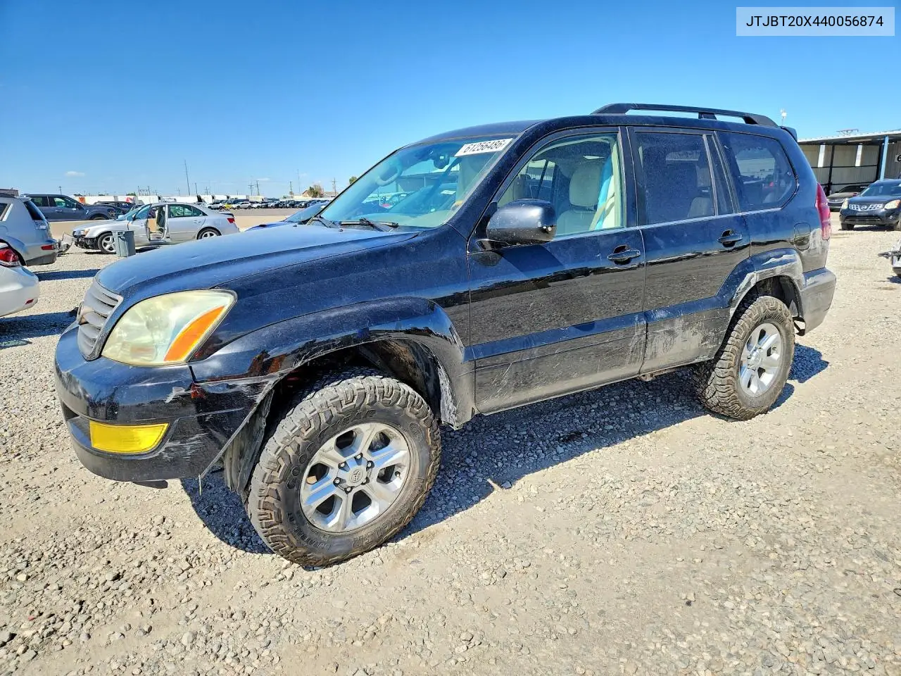 2004 Lexus Gx 470 VIN: JTJBT20X440056874 Lot: 61256486