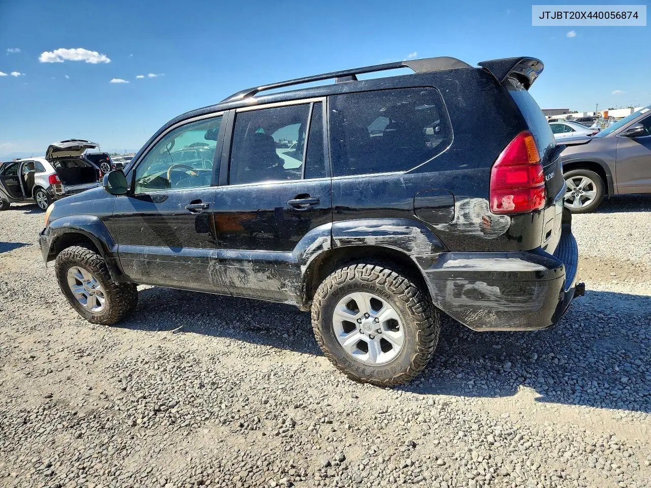 2004 Lexus Gx 470 VIN: JTJBT20X440056874 Lot: 61256486