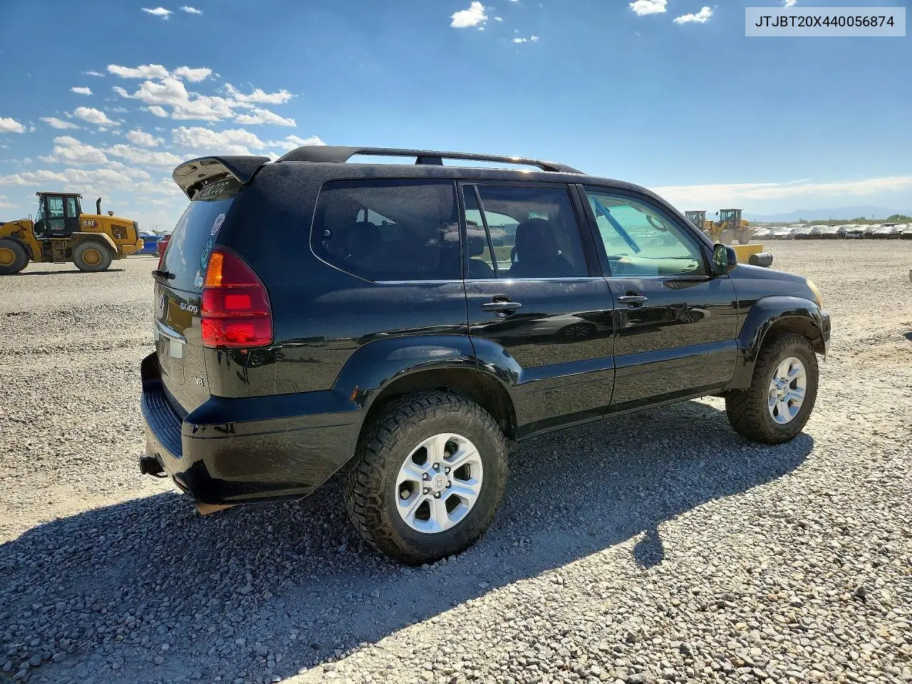 2004 Lexus Gx 470 VIN: JTJBT20X440056874 Lot: 61256486
