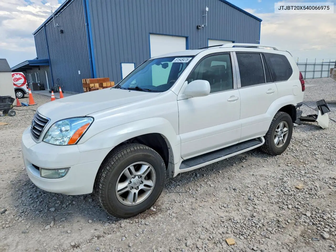 2004 Lexus Gx 470 VIN: JTJBT20X540066975 Lot: 61548476