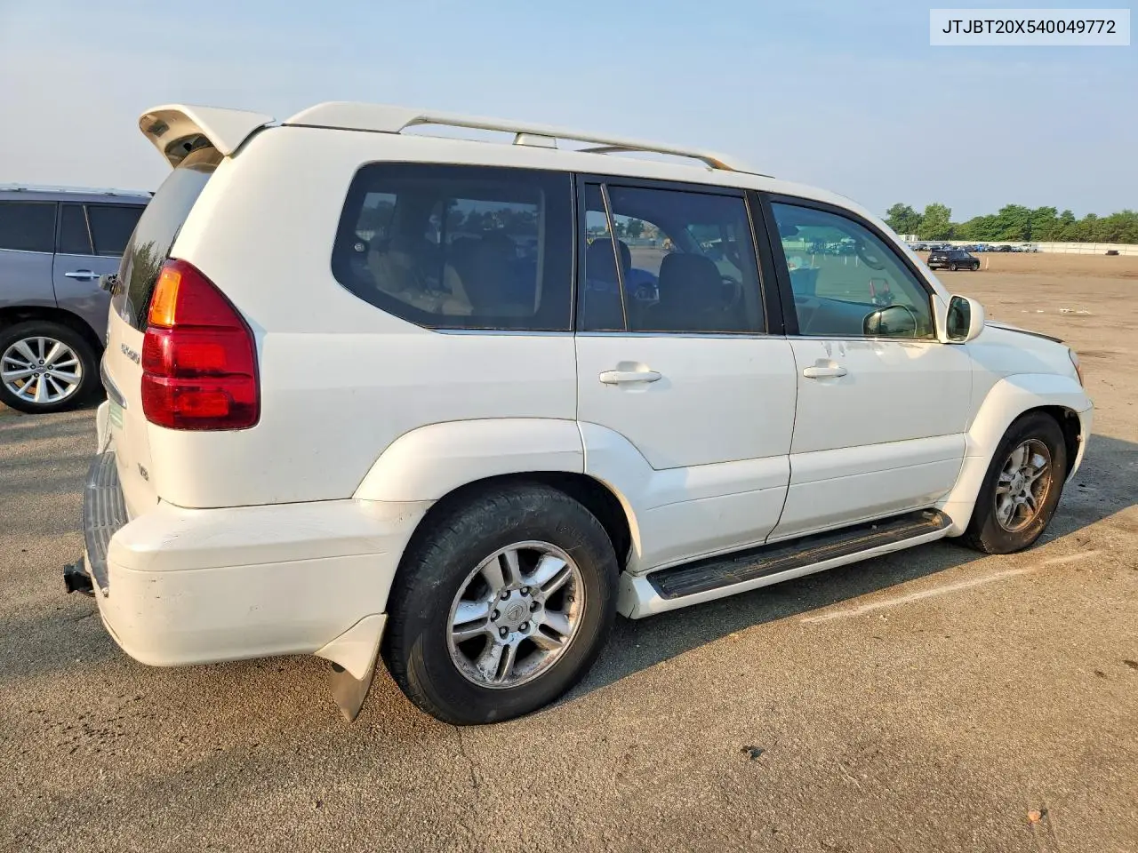 2004 Lexus Gx 470 VIN: JTJBT20X540049772 Lot: 61719996