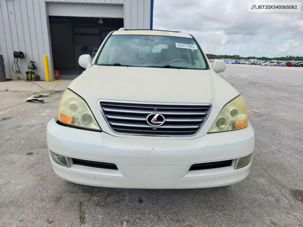 2004 Lexus Gx 470 VIN: JTJBT20X540065082 Lot: 85457805