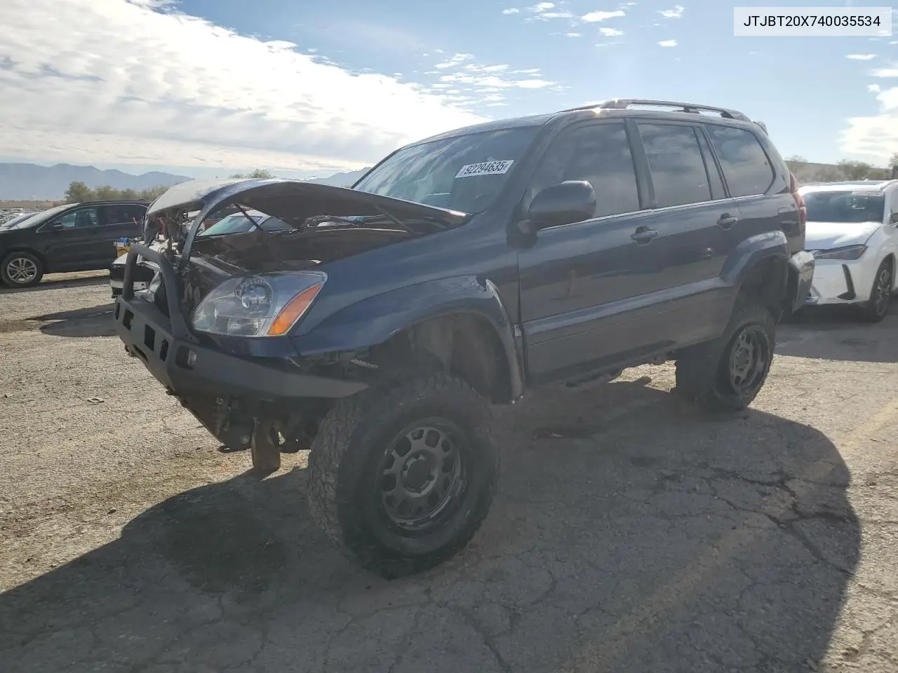 JTJBT20X740035534 2004 Lexus Gx 470