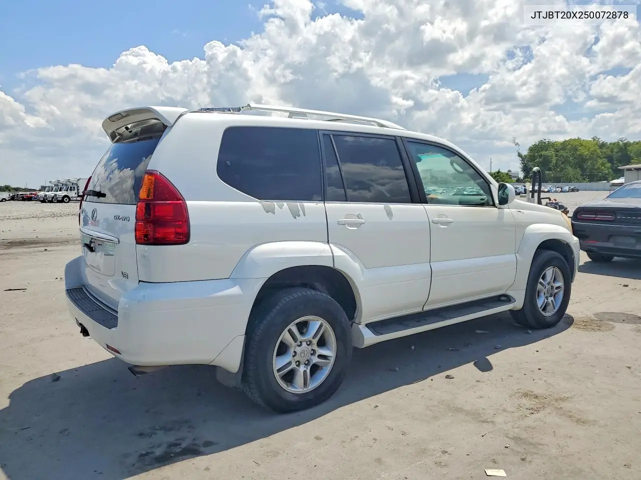 2005 Lexus Gx 470 VIN: JTJBT20X250072878 Lot: 57937756