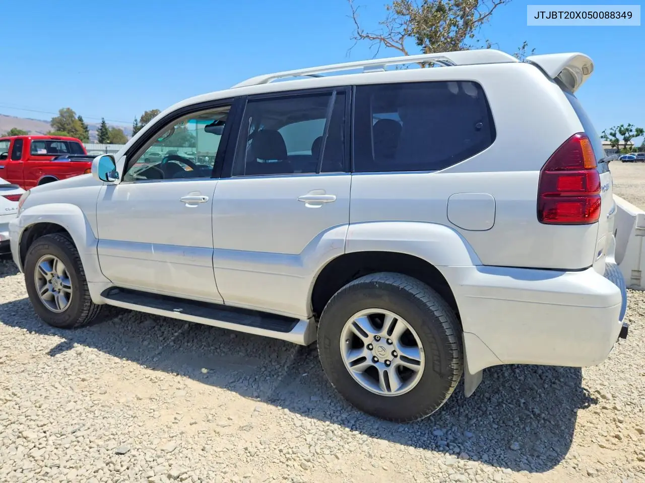 2005 Lexus Gx470 VIN: JTJBT20X050088349 Lot: 59361016