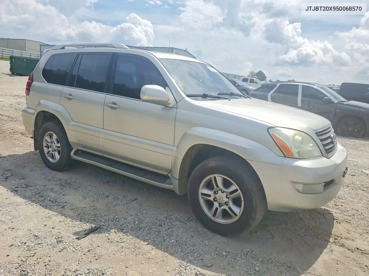 2005 Lexus Gx 470 VIN: JTJBT20X950068570 Lot: 60521896