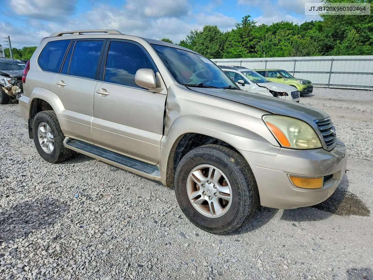 2006 Lexus Gx 470 VIN: JTJBT20X960103464 Lot: 57136316
