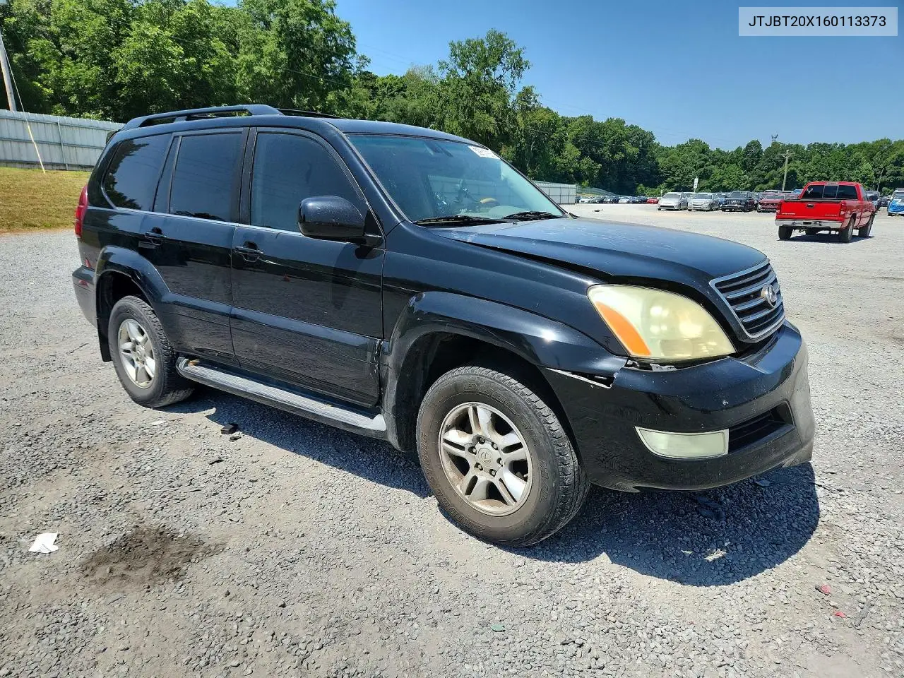 2006 Lexus Gx 470 VIN: JTJBT20X160113373 Lot: 59857786