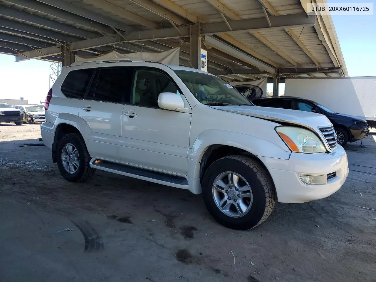 2006 Lexus Gx 470 VIN: JTJBT20XX60116725 Lot: 60455036
