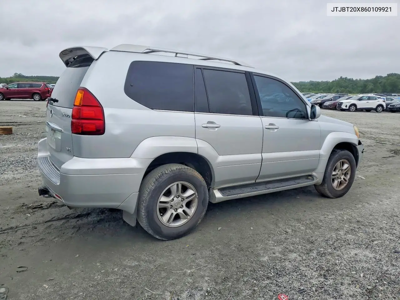 2006 Lexus Gx 470 VIN: JTJBT20X860109921 Lot: 61083466