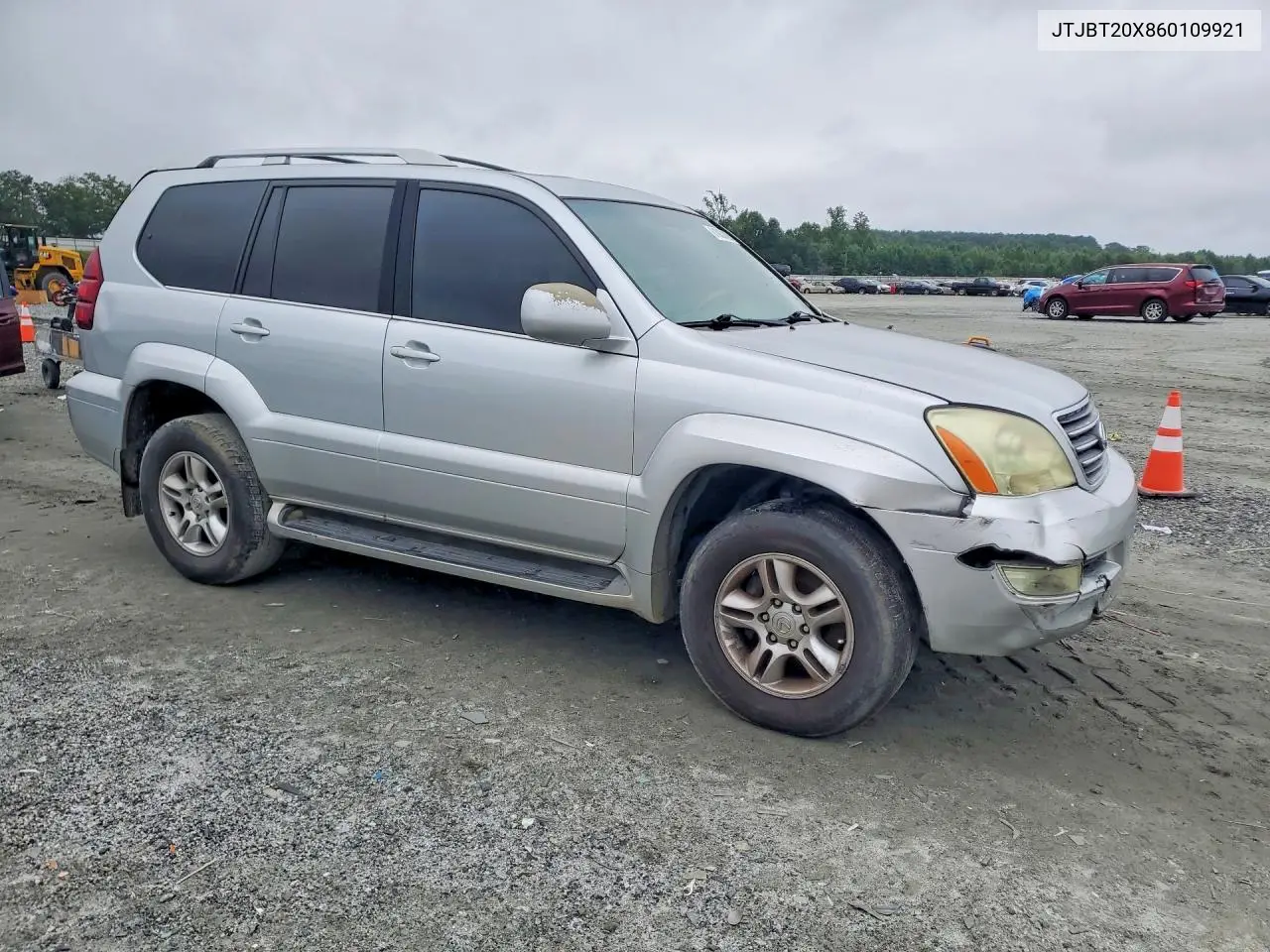 2006 Lexus Gx 470 VIN: JTJBT20X860109921 Lot: 61083466
