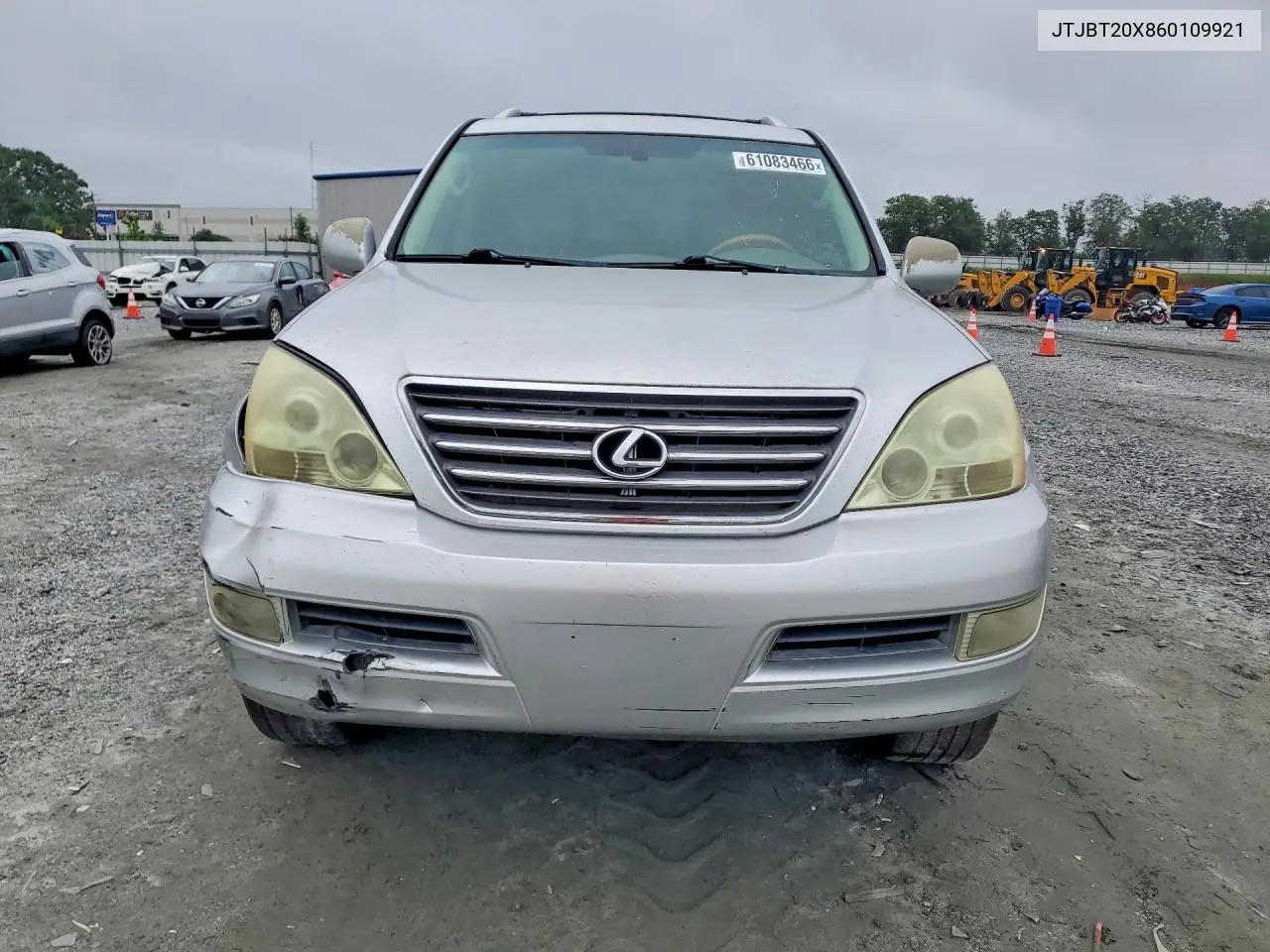 2006 Lexus Gx 470 VIN: JTJBT20X860109921 Lot: 61083466