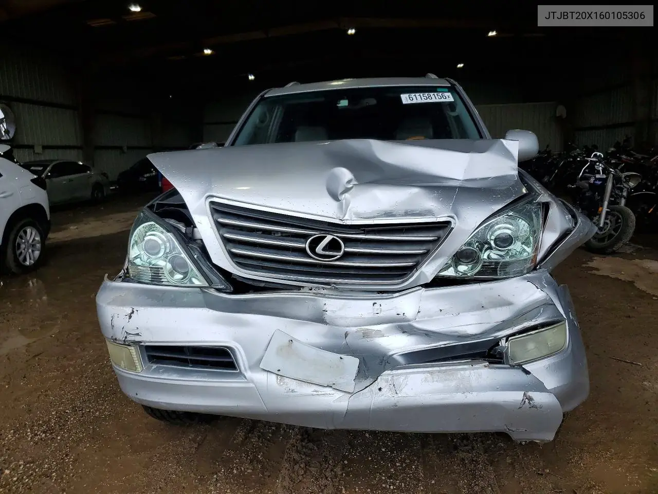 2006 Lexus Gx 470 VIN: JTJBT20X160105306 Lot: 61158156