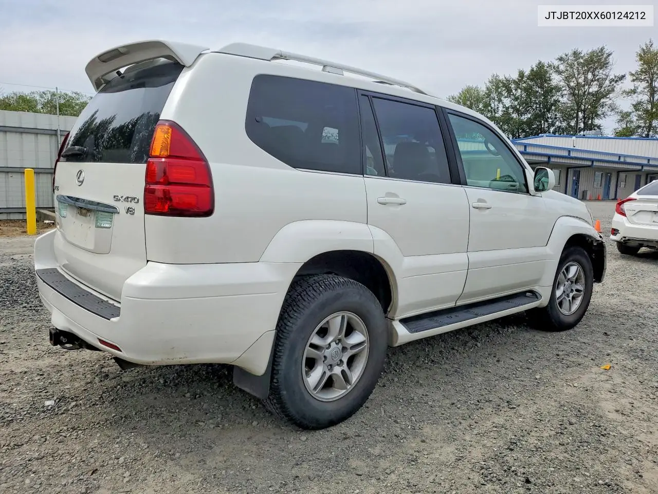 2006 Lexus Gx 470 VIN: JTJBT20XX60124212 Lot: 61920536