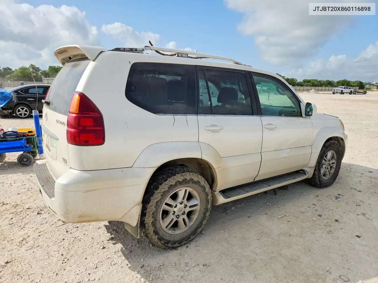 2006 Lexus Gx 470 VIN: JTJBT20X860116898 Lot: 85991465